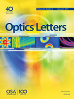 Optics Letters 40th Anniversary cover